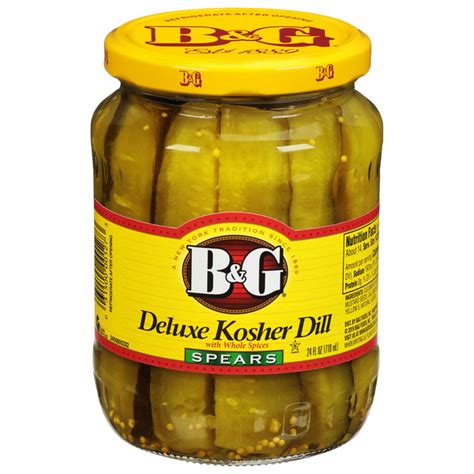 Save On B G Kosher Dill Pickles Deluxe Spears Order Online Delivery