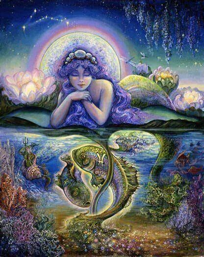 Mermaids Josephine Wall Zodiac Art Pisces Zodiac Zodiac Signs