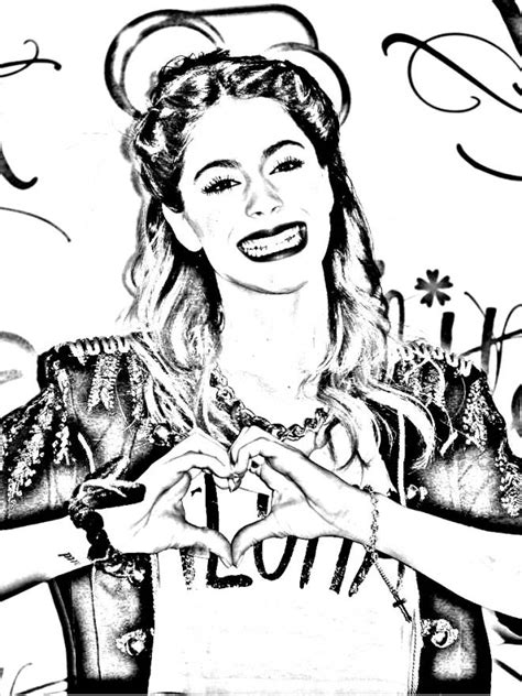 Coloriage Jimena De Soy Luna Dessin Gratuit Imprimer