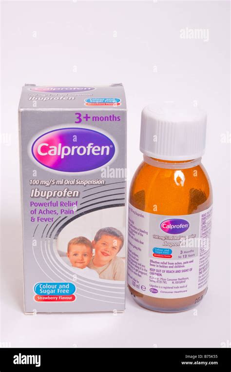 Calprofen Ibuprofen Oral Liquid For The Treatment And Relief Of Aches Pains And Fever In