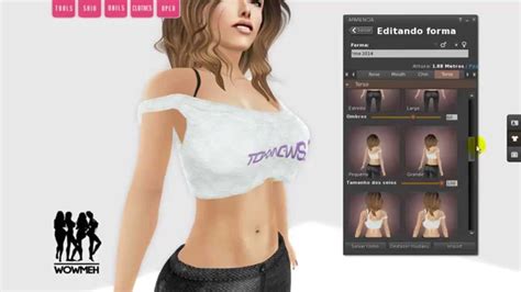 Wowmeh Body Mesh Liquid Fitted Second Life Youtube