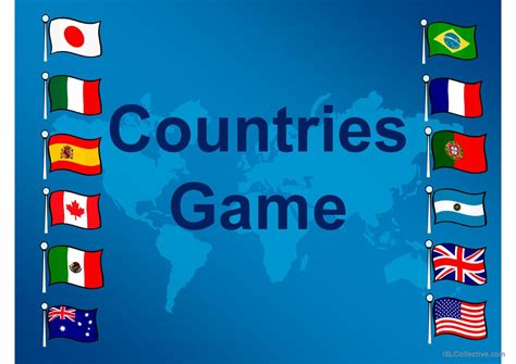 Countries Game: English ESL powerpoints