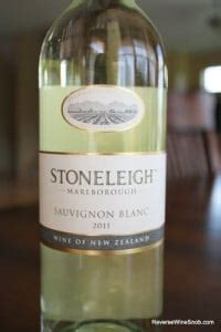 Stoneleigh Marlborough Sauvignon Blanc Lovely Reverse Wine Snob