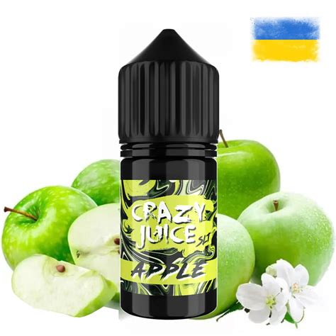 Crazy Juice Salt 30 мл 50 мг Apple купить в Guru Vape