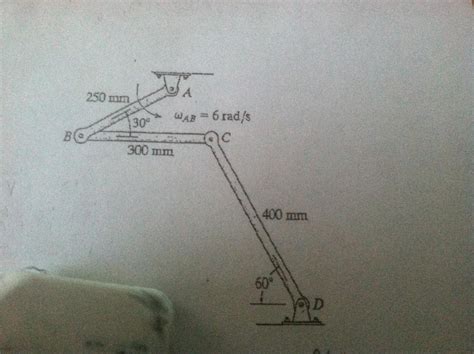 Solved Link Ab Is Rotating At A Constant Angular Velocity Of Chegg