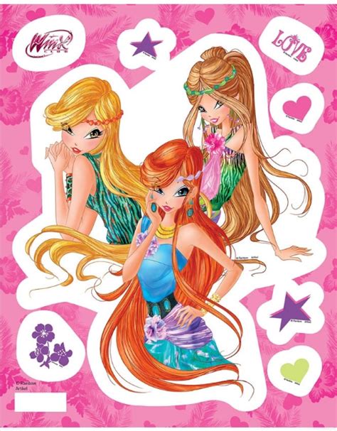 Fosforlu Duvar Sticker Winx 19 cm WG 006 istekle Alışverişinizi