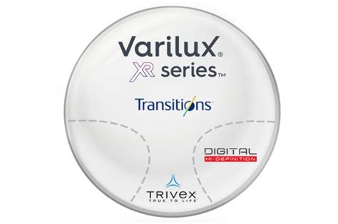 Lenses Varilux | Varilux Varilux Xr Series - Transitions Signature® - Trivex - Progressive ...