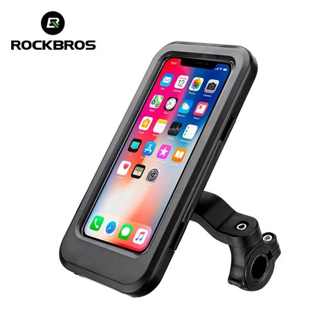 My Deliveryrockbros Bike Phone Holder Waterproof Rotatable