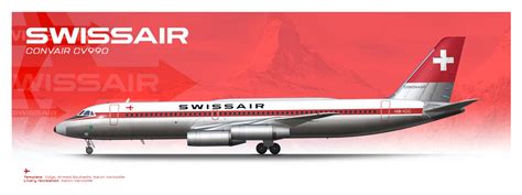 Convair Cv Coronado Swissair Nothing Funny Just Concepts