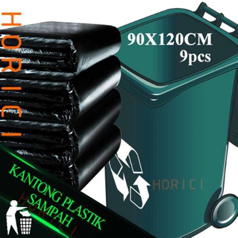 Jual Kantong Plastik Sampah Hd Ukuran X Cm X Cm Trash Bag Hitam