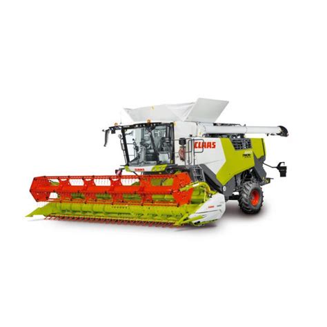 Kombajn Claas Trion Montana 720 z Convio 1080 oraz wózkiem