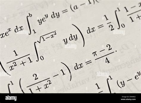 Integral Symbol High Resolution Stock Photography and Images - Alamy