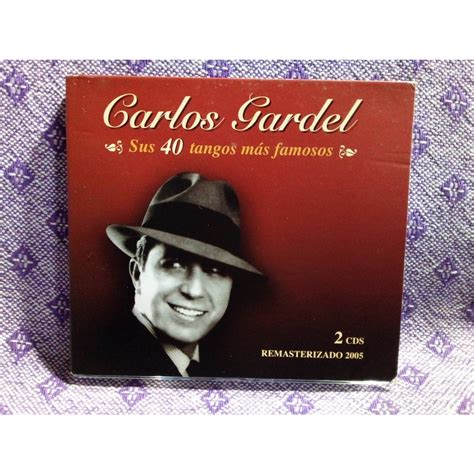 Cd Duplo Carlos Gardel Sus Tangos M S Famosos Importado Shopee