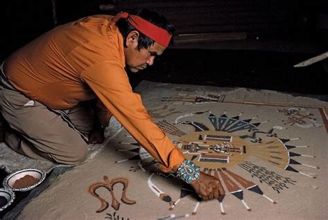 An Art of Healing: Navajo Sandpainting — The Old Jail Art Center