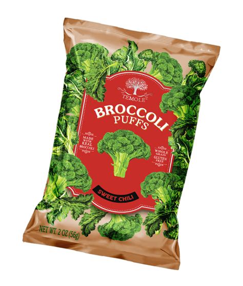 Broccoli Temole Baked Chips