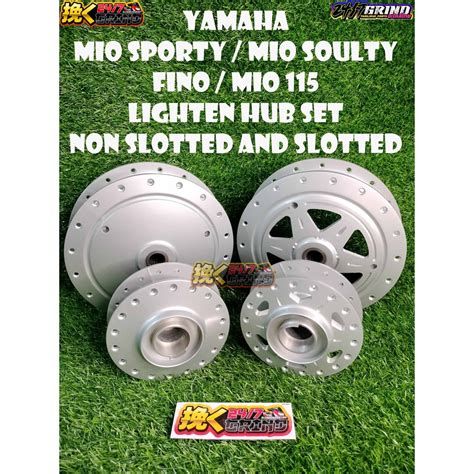 5VV LIGHTEN HUB SET MIO SPORTY SOULTY FINO MIO 115 SLOTTED AND