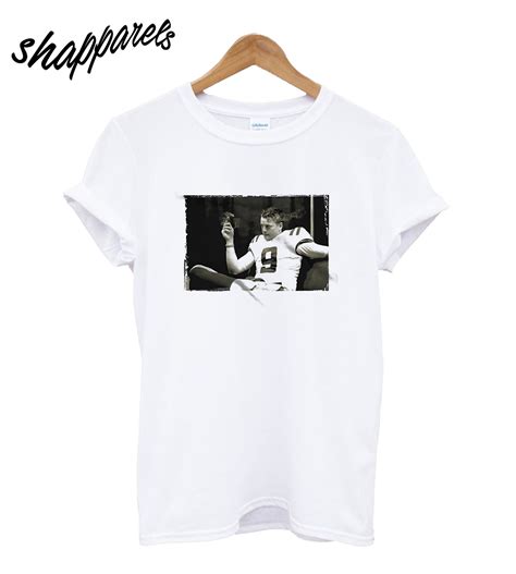 Joe Burrow Smoking Cigar T Shirt