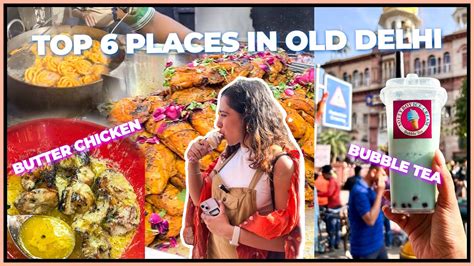 Chandni Chowk Top Place Old Delhi Food Vlog Aslam Chicken