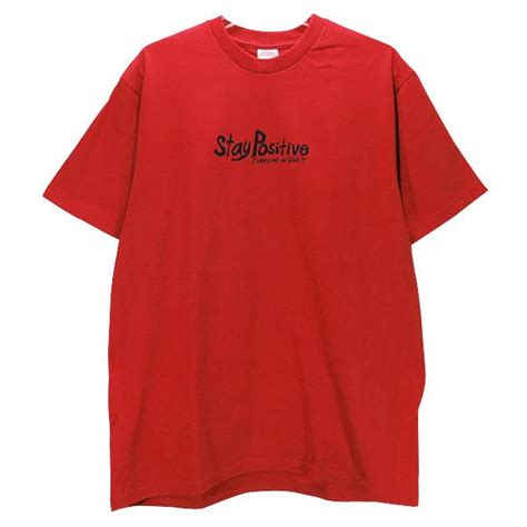 Supreme Tシャツ シュプリーム 20aw Stay Positive Tee ステイポジティブ レッド 赤 N002541301nana International 通販