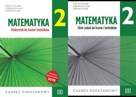 Matematyka 2 Podręcznik i zbiór zadań Zakres podstawowy Marcin