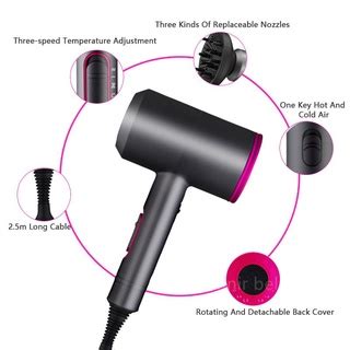 W Professional Hair Dryer Salon Strong Powerful Hot Cold Wind