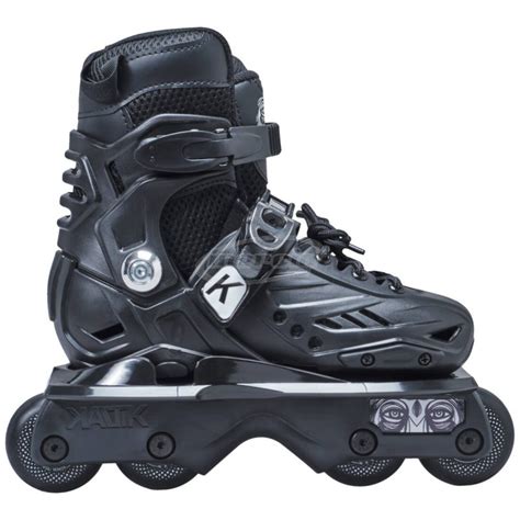 KALTIK K JNR NINJA NEGRO Agresivo Freestyle Patines en línea Patines