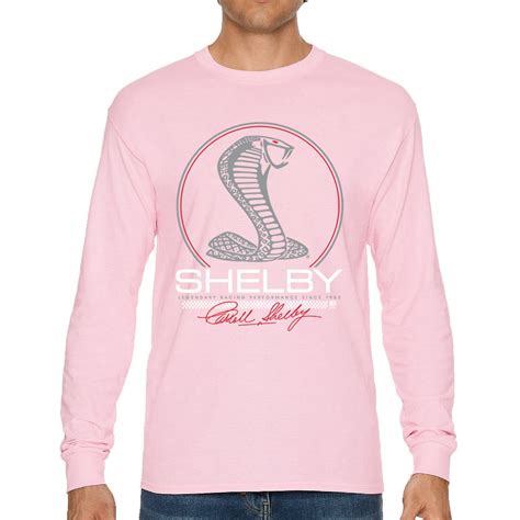 Shelby Cobra Legendary Racing Performance Long Sleeve T Shirt American