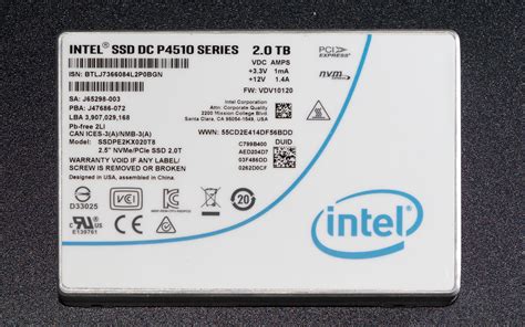 Intel Ssd Dc P Enterprise Nvme Ssd Review Tb Tb The Ssd Review