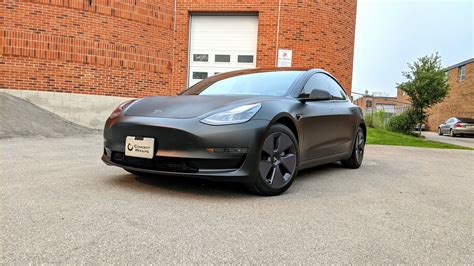 Tesla Model Phantom Black Concept Wraps