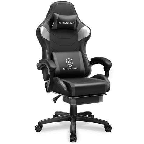 Gtracing Gaming Chair Ergonomic Computer Office Chair With Footrest And