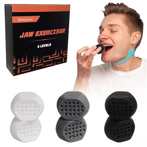 Amazon Jaw Exerciser For Men Women Resistance Levels Pcs