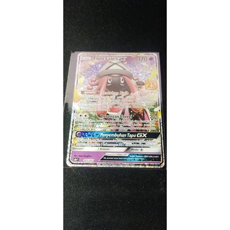 Jual Tapu Lele GX 25th Kartu Pokemon Shopee Indonesia