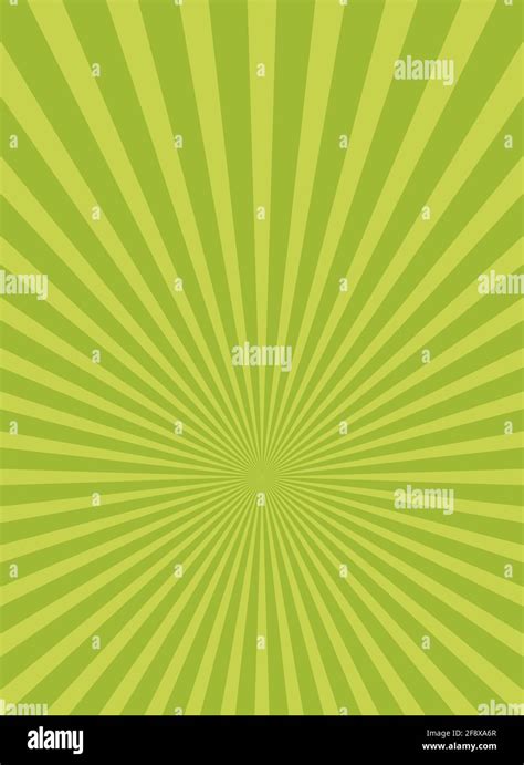 Sunlight Vertical Background Green Color Burst Background Vector