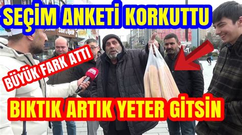 Se M Anket Korkuttu Yeter Artik G Ts N Esenyurt Se M Anket Youtube