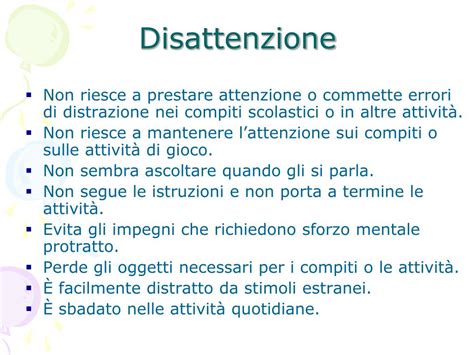 PPT Liperattività e il Disturbo da deficit attenzione iperattività