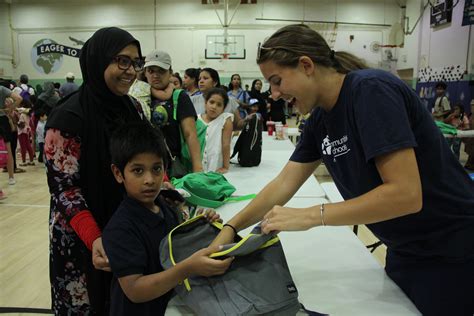 School Supply Distribution Helps Hundreds Of Alexandria Kids | Old Town
