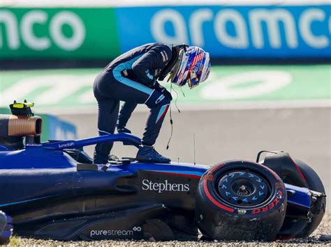 Williams Explain How Logan Sargeant Crashed Into The Barrier At Dutch GP