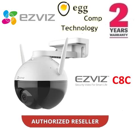 EZVIZ C8C 1080P 2MP 32 64 128 256GB PTZ Pan Tilt Outdoor Wireless