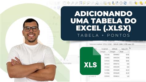 Como Adicionar Uma Planilha Do Excel No QGIS YouTube