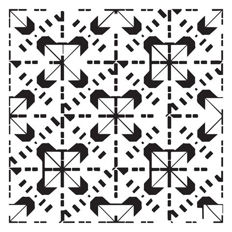 Abstract Square Seamless Pattern Illustration 42719344 Vector Art at ...