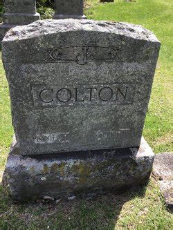 Carrie Pinkerton Colton Memorial Find A Grave