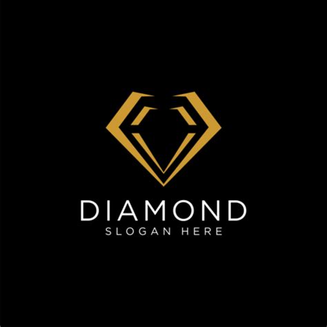 diamond shape logo design vector | MasterBundles