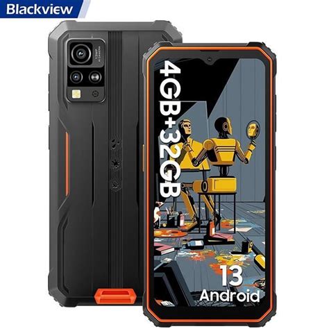 Blackview BV4800 Smartphone Incassable Android 13 6 56 HD 5180mAh 4Go