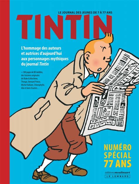 Journal Tintin Sp Cial Ans Journal Tintin Sp Cial Ans Luxe