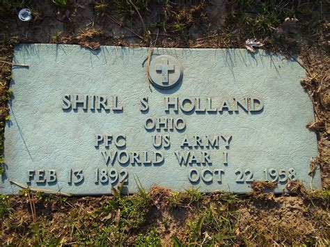 Shirl Smith Holland 1892 1958 Memorial Find A Grave