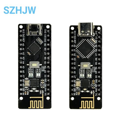 Rf Nano Para Arduino Nano V Micro Usb Nano Board Atmega P Qfn