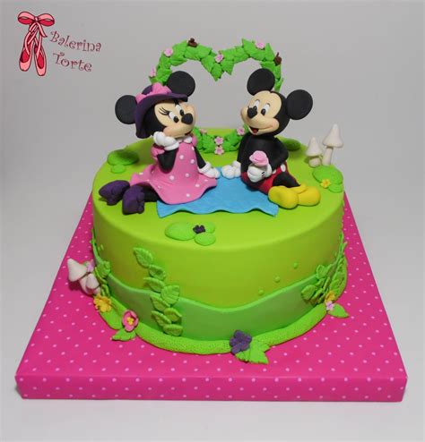 Arabella Torte Jagodina Mickey And Minnie Mouse Picnic Cake Miki I