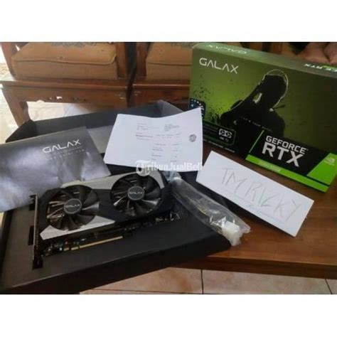 VGA RTX 2060 SUPER Galax Bekas Bagus Garansi Resmi Masih Panjang Di