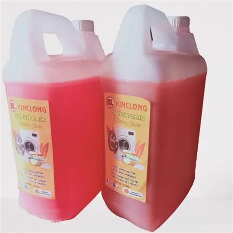 Deterjen Cair Pink Netto 5 Liter Wangi Parfum Lazada Indonesia