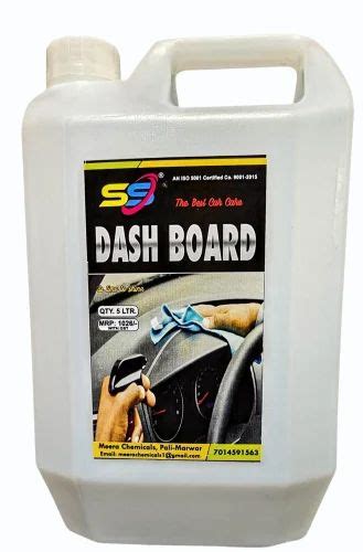 Car Dashboard Polish Packaging Size 5 Litre At Rs 855can In Pali